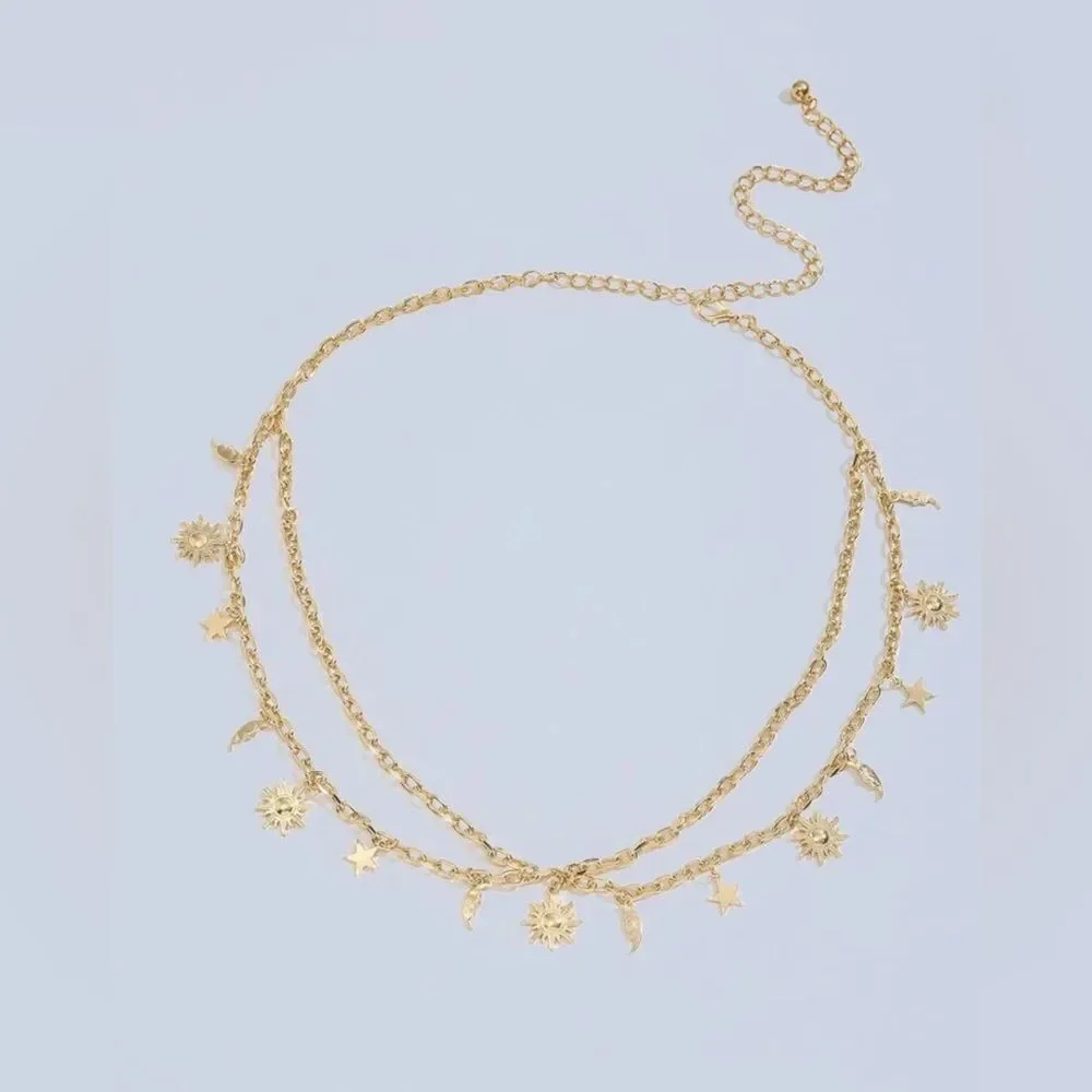 boho belly chain A764